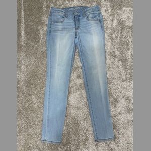 American Eagle Jegging (Very Light Wash, Size 8 Regular)